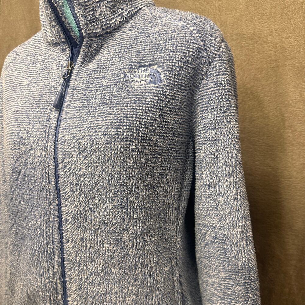 The North Face Blue High Pile Fleece Jacket Women’s Large - Picture 3 of 11